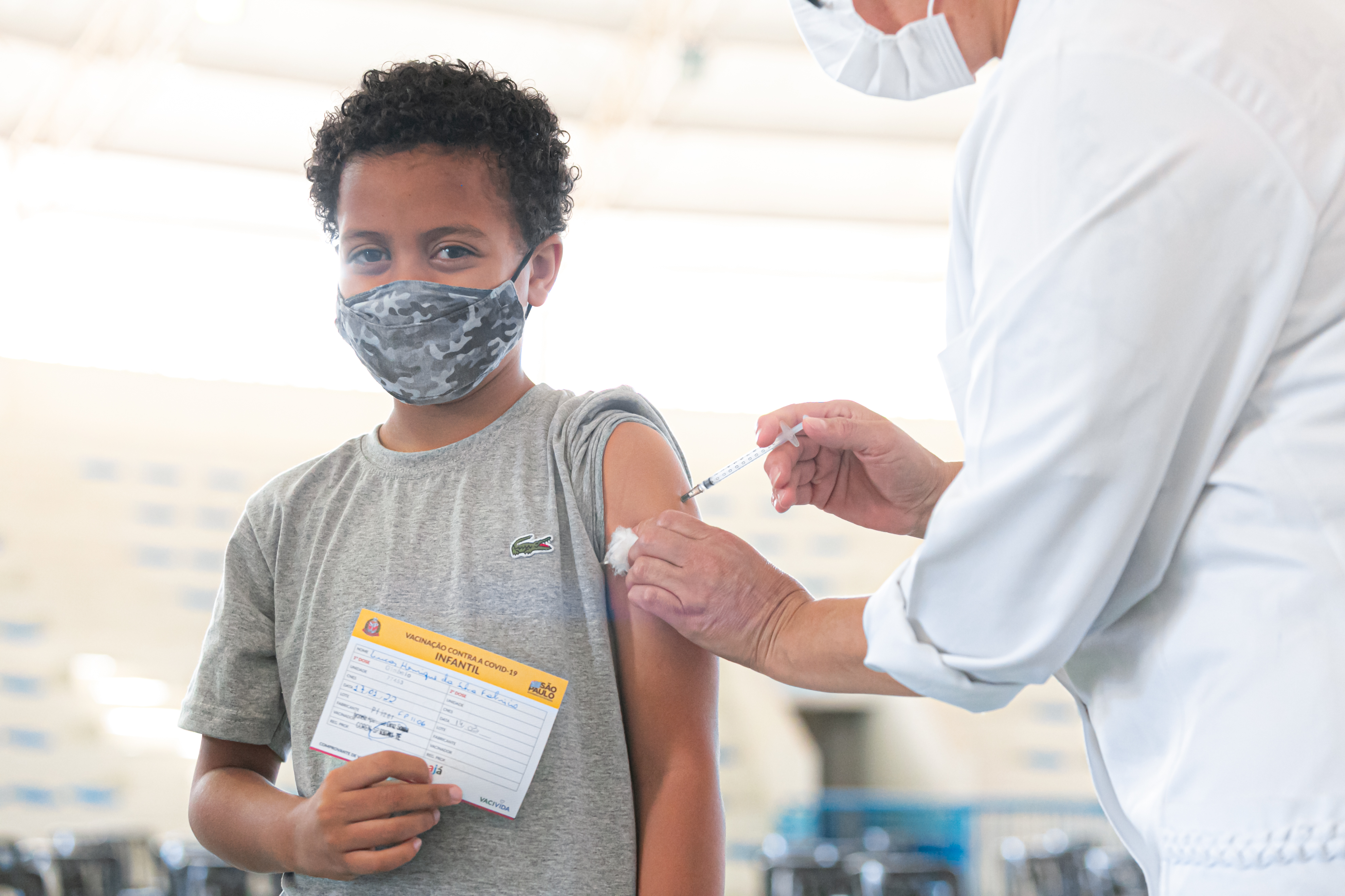 Itapevi inicia vacinação de crianças de 11 anos na segunda-feira (24)