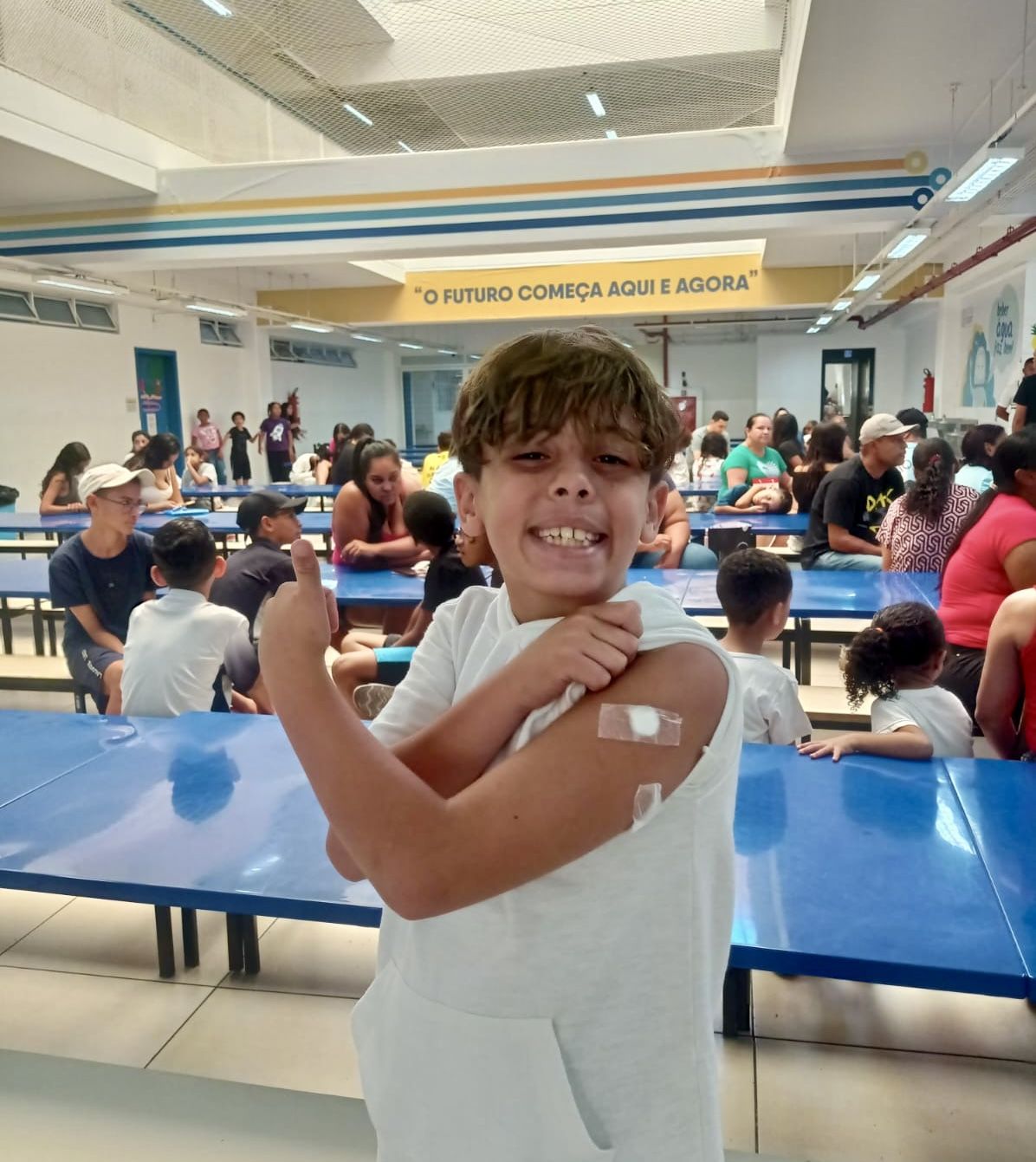Cerca de 1.500 alunos são vacinados nas escolas itapevienses no sábado