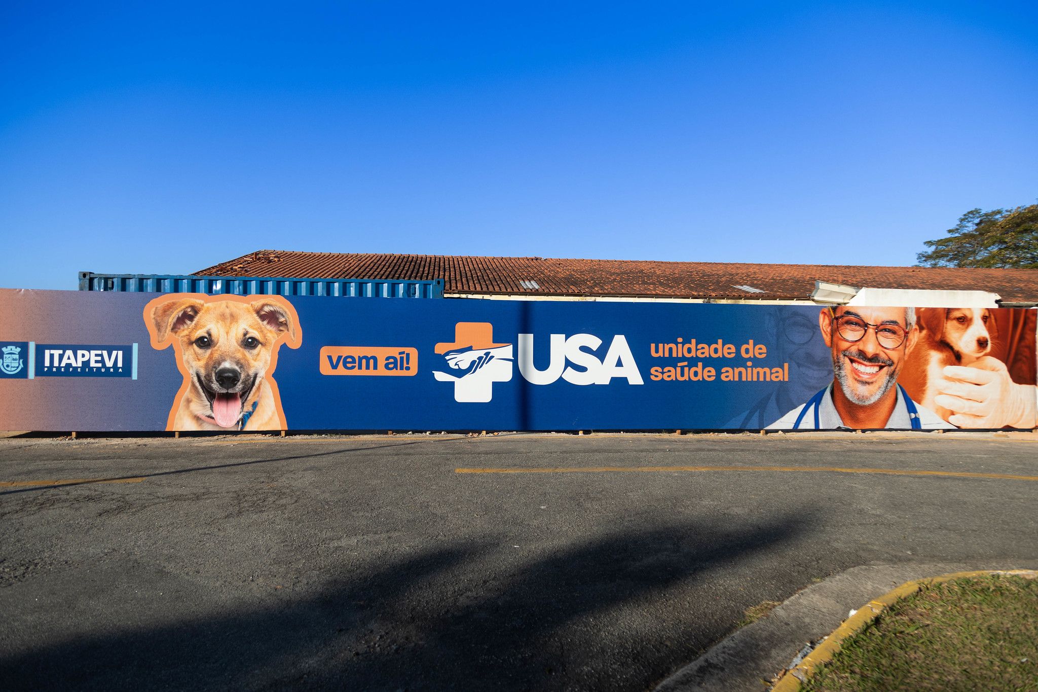 Prefeitura inicia construção da primeira Unidade de Saúde Animal