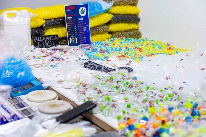 GCM de Itapevi apreende grande quantidade de drogas na Cohab
